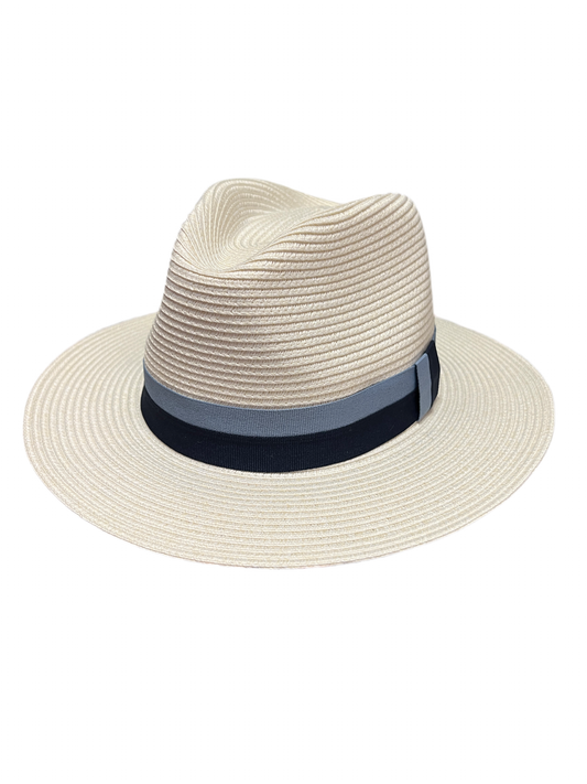 TEDDY IVORY FEDORA TWO-TONE