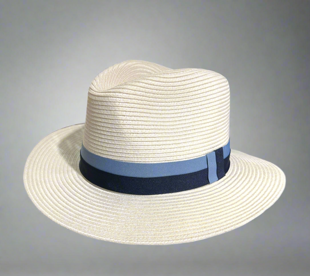 TEDDY IVORY FEDORA TWO-TONE